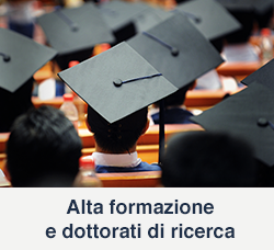 Alta Formazione e dottorati