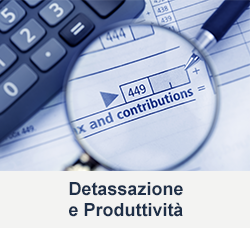 detassazione e produttività