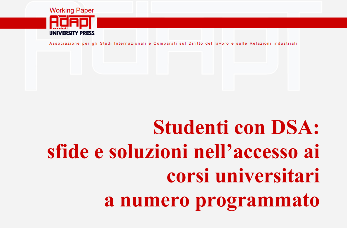Studenti con DSA: sfide e soluzioni nell’accesso ai corsi universitari a numero programmato
