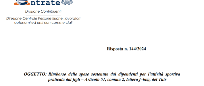 ADAPTwelfare – Rimborso delle spese per attività sportiva dei figli: quali alternative?